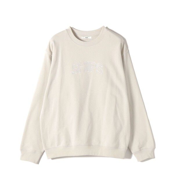 SHIPS for women「【WEB限定】SHIPS ラウンド ロゴ 刺繍 スウェット」|スウェット・ジャージ|