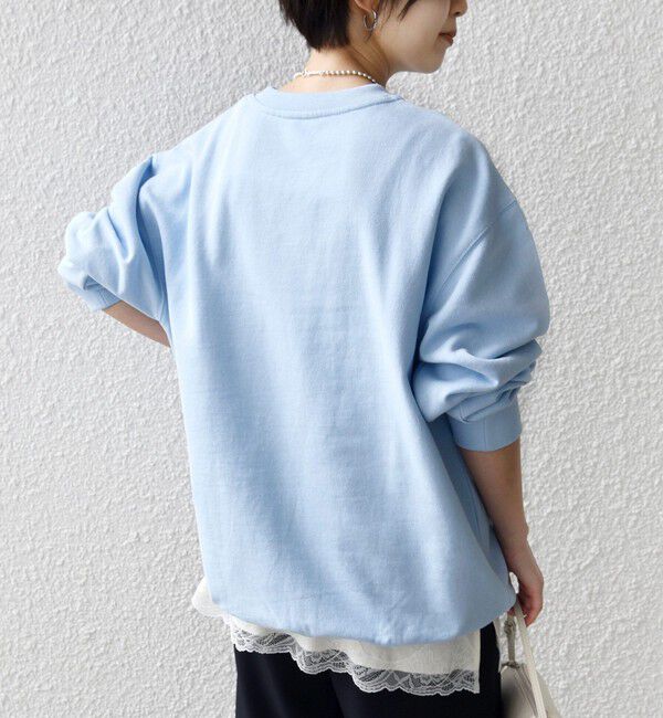 SHIPS for women「【WEB限定】SHIPS ラウンド ロゴ 刺繍 スウェット」|スウェット・ジャージ|