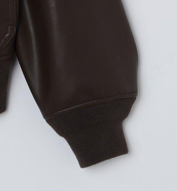 SHIPS「BENCH MARKING SHIRTS: 合成皮革 A2 ブルゾン」|その他|