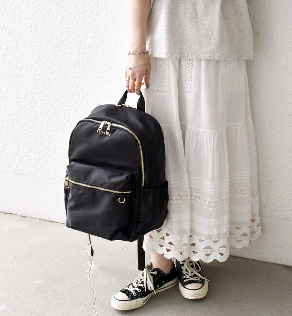 SHIPS any「SHIPS any: A4 サイド ギャザー ポケット バックパック」|リュック|