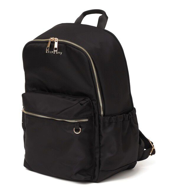 SHIPS any「SHIPS any: A4 サイド ギャザー ポケット バックパック」|リュック|