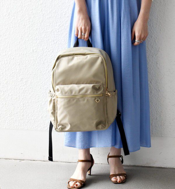 SHIPS any「SHIPS any: A4 サイド ギャザー ポケット バックパック」|リュック|