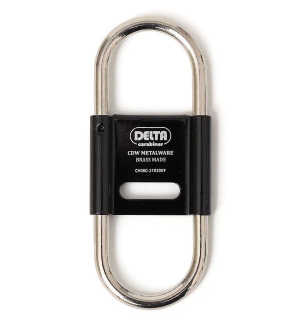 SHIPS any「CANDY DESIGN & WORKS: Delta キーリング」|キーケース|ブラック