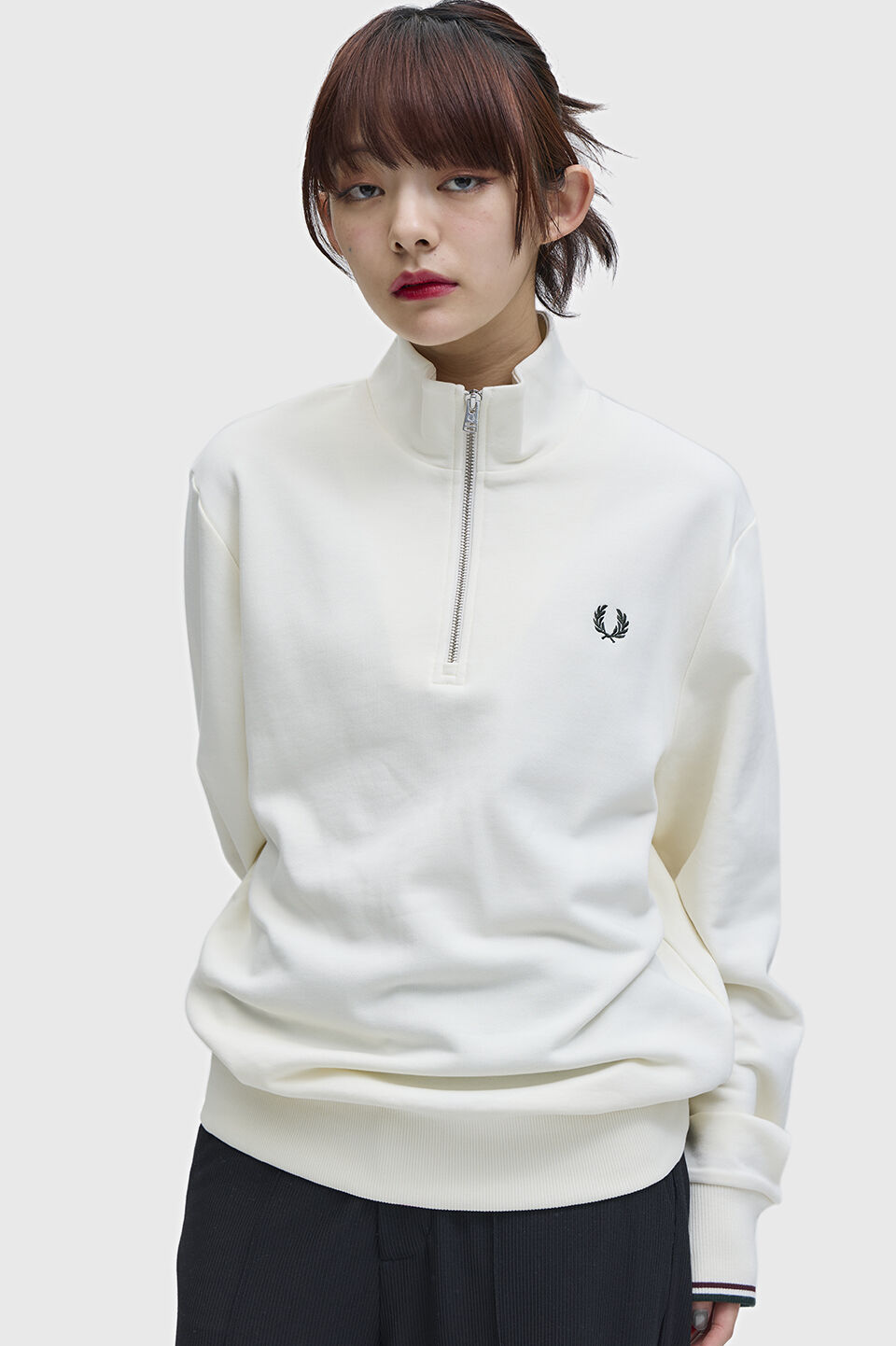 FRED PERRY 「Half Zip Sweatshirt」|スウェット・ジャージ|
