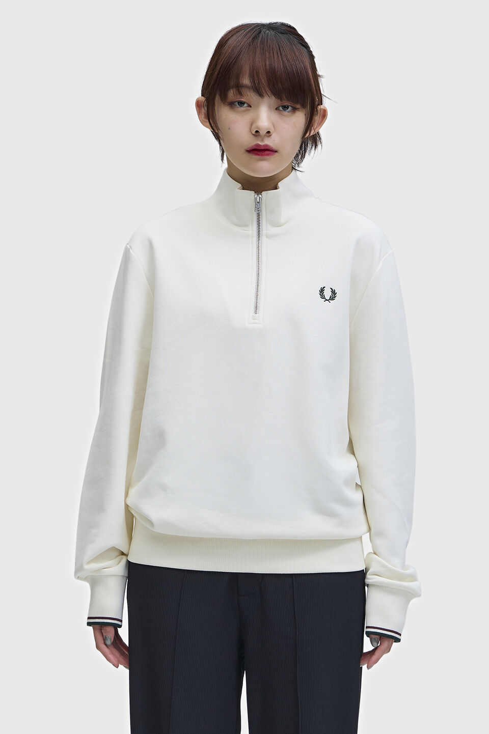 FRED PERRY 「Half Zip Sweatshirt」|スウェット・ジャージ|