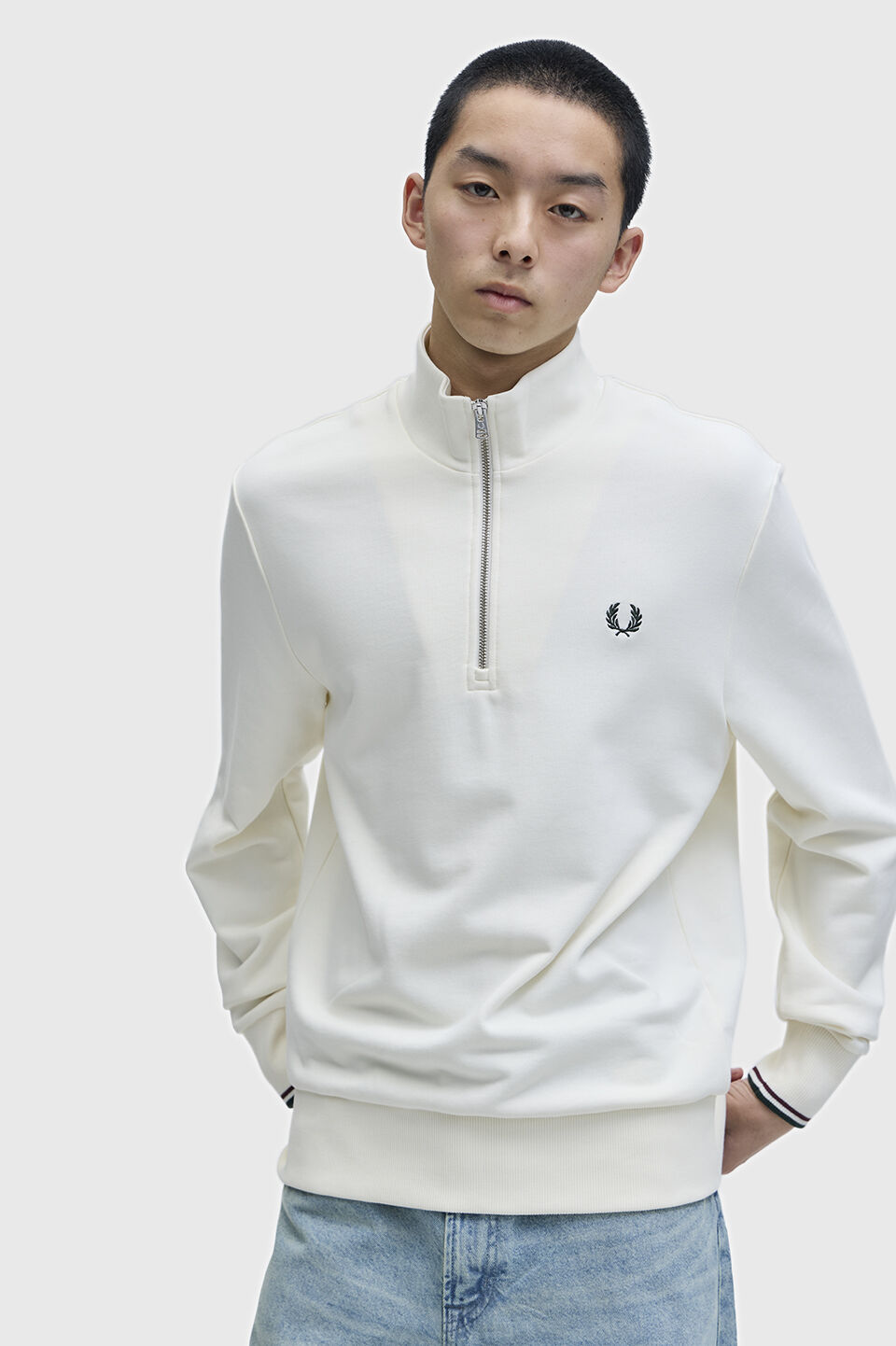 FRED PERRY 「Half Zip Sweatshirt」|スウェット・ジャージ|