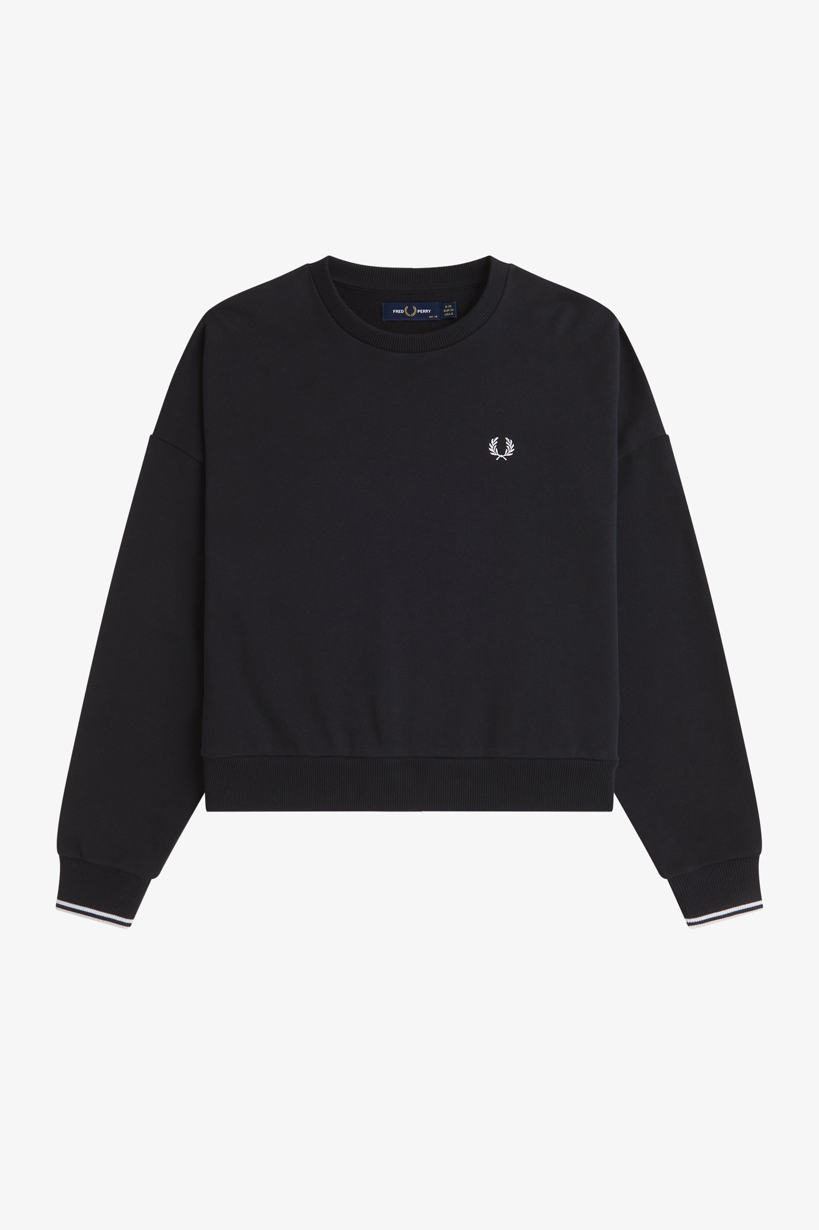  「Tipped Sweatshirt」|スウェット・ジャージ|BLACK