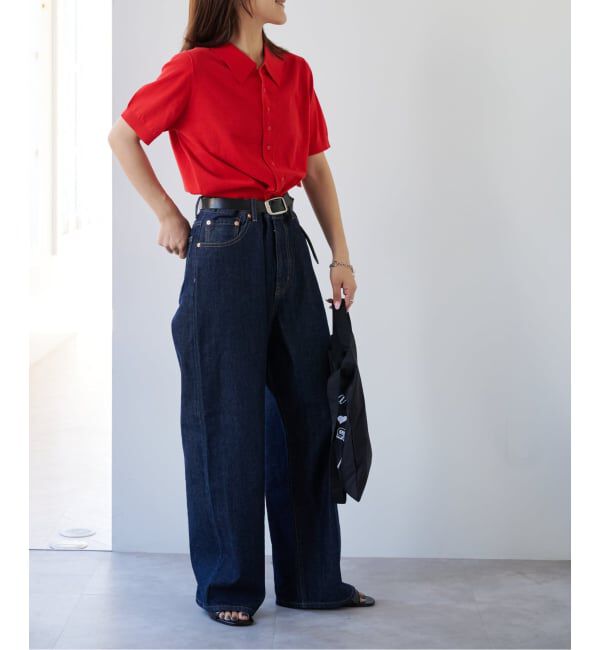 OUTDOOR PRODUCTS Usual Things「≪予約≫ハイゲージコットンポロシャツハーフスリーブニット」|ポロシャツ|