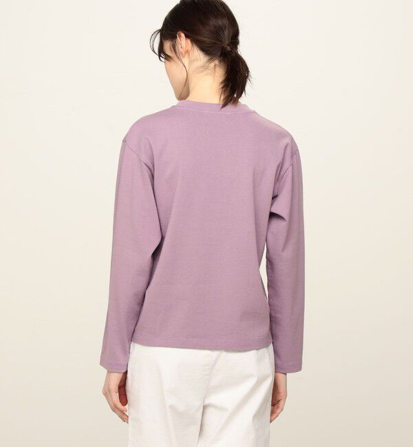 GALERIE VIE「コットン クルーネックプルオーバー」|Tシャツ・カットソー|