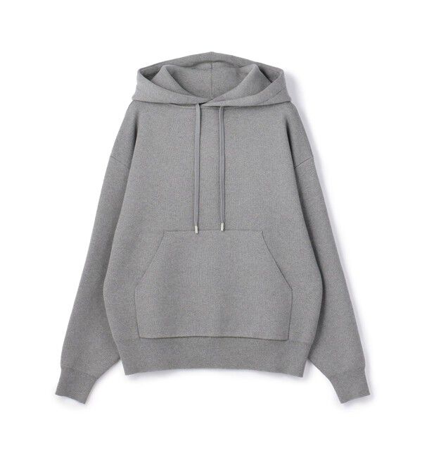 CABaN「CABaN コットンカシミヤ パーカ」|ニット・セーター|15 グレー