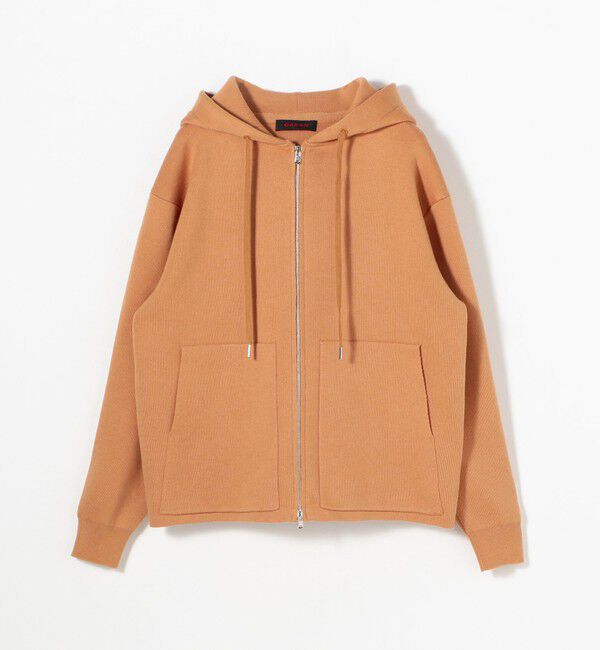 CABaN「CABaN コットンカシミヤ ジップパーカ」|ニット・セーター|43 ベージュ