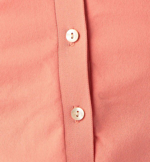 CABaN「ファインポリエステル ハーフスリーブポケットカーディガン」|カーディガン|