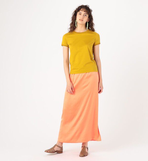 CABaN「コットン リブコンビクルーネックプルオーバー」|Tシャツ・カットソー|