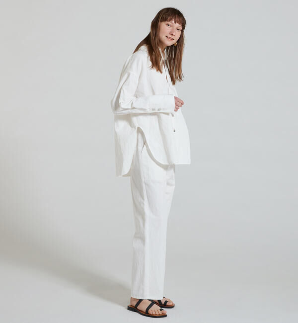 MACPHEE「コットントリコチン ファティーグパンツ」|カーゴ|