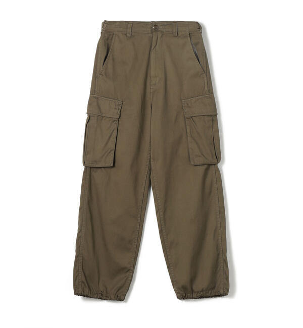 MACPHEE「コットントリコチン ファティーグパンツ」|カーゴ|