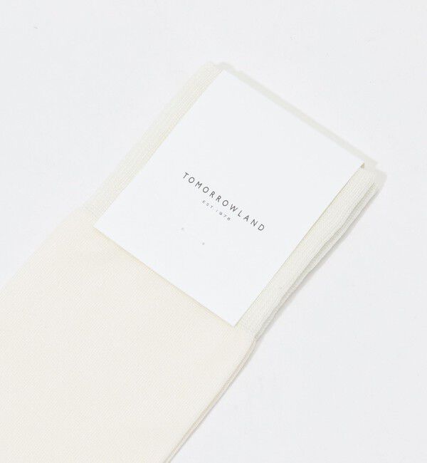 TOMORROWLAND GOODS「TOMORROWLAND シルクナイロン ソリッドソックス」|ソックス|