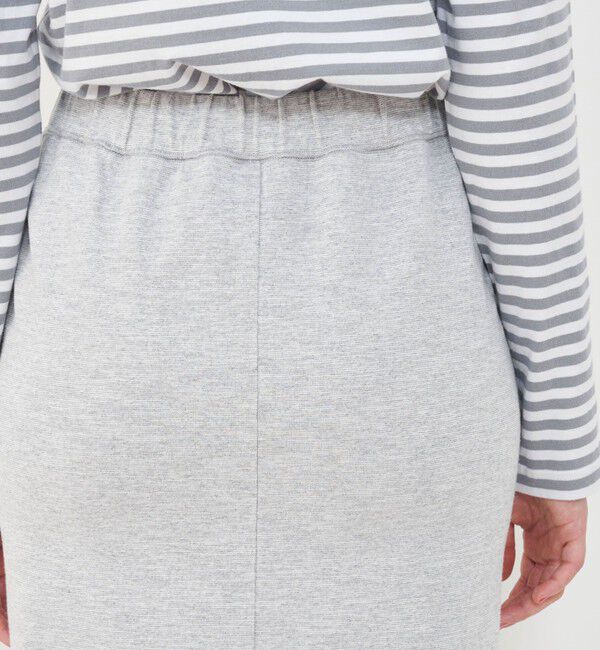GALERIE VIE「ライトスラブジャージー Iラインロングスカート」|タイト|