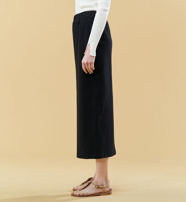 GALERIE VIE「ライトスラブジャージー Iラインロングスカート」|タイト|