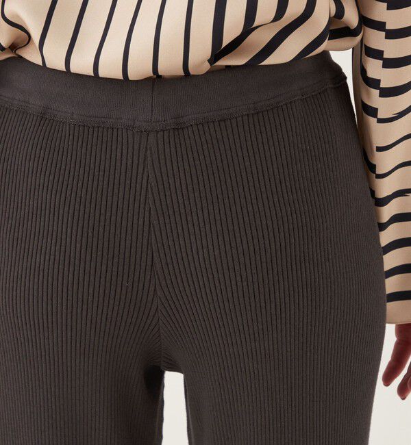 GALERIE VIE「コットンウールリブ イージーパンツ」|その他|