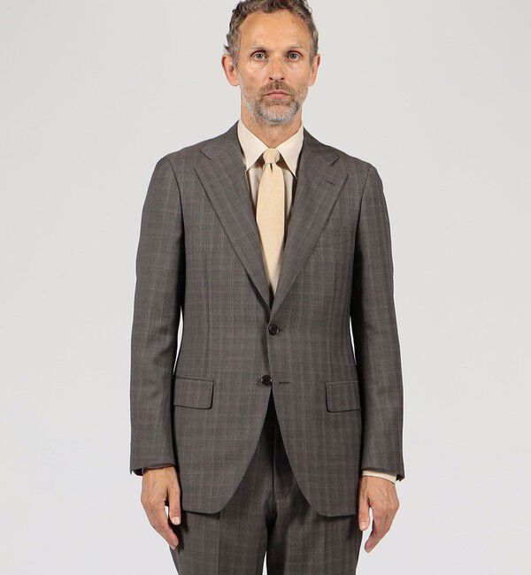 TOMORROWLAND MENS「ウールツイル シングルブレステッド2Bスーツ Delfino」|スーツ|