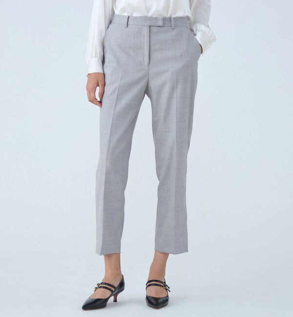 TOMORROWLAND collection「シャイニーピンヘッド ペンシルパンツ」|スラックス|