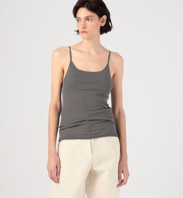 TOMORROWLAND HOME「コットンフライス カップ付きキャミソール」|キャミソール|