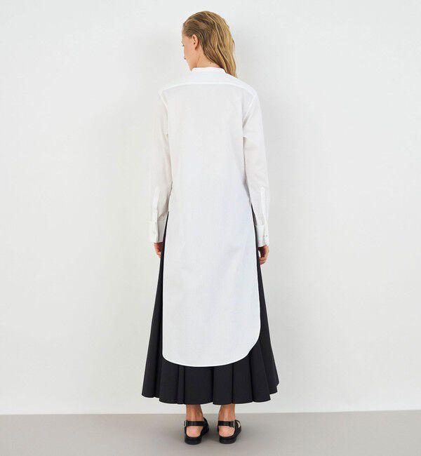 DES PRES「ドビークロス ブザムシャツワンピース」|ワンピース|