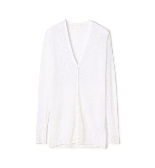 Ballsey「ライトフリーゼ Vネックカーディガン」|カーディガン|11 ホワイト