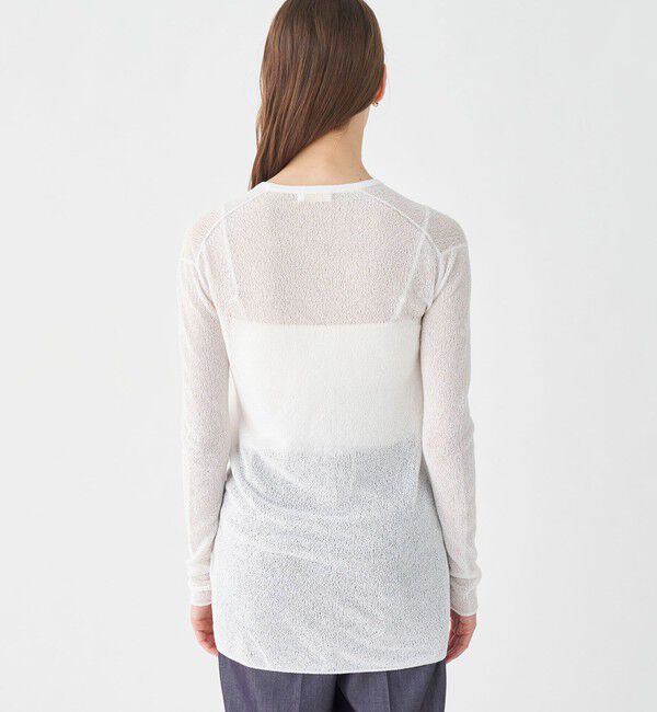 Ballsey「ライトフリーゼ Vネックカーディガン」|カーディガン|