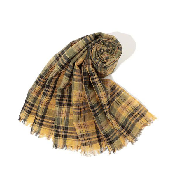 TOMORROWLAND GOODS「denis colomb MONSOON PLAIN STOLE ストール」|ストール|26 オレンジ系