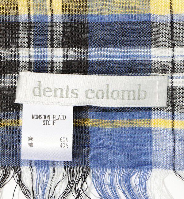 TOMORROWLAND GOODS「denis colomb MONSOON PLAIN STOLE ストール」|ストール|