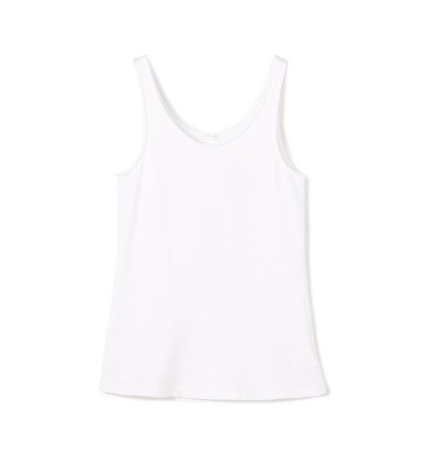 GALERIE VIE「スビンコットン タンクトップ」|タンクトップ|11 ホワイト