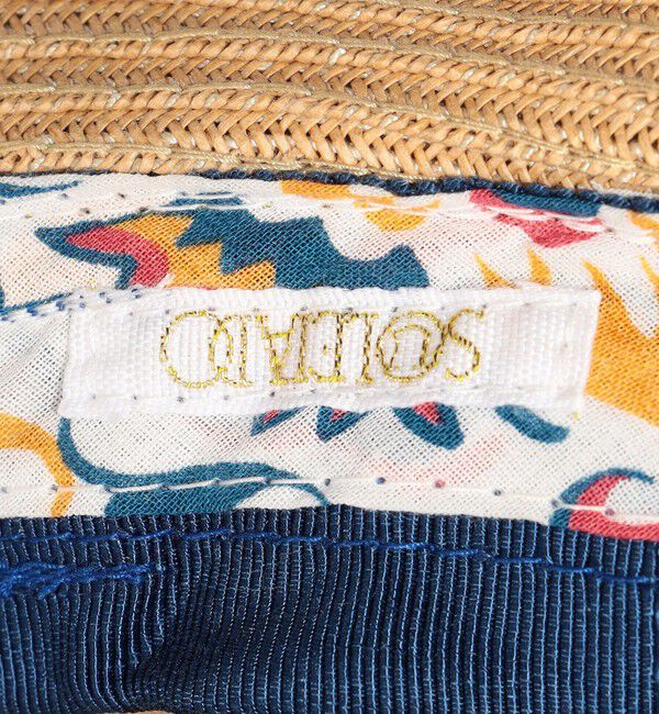 SOULEIADO「SOULEIADO ストローハット」|ストローハット|