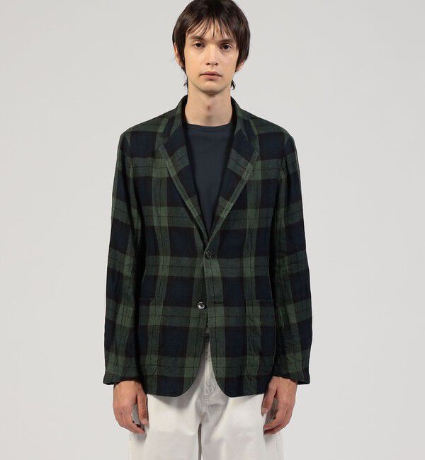 TOMORROWLAND MENS「アイリッシュリネン ローファージャケット」|テーラードジャケット|