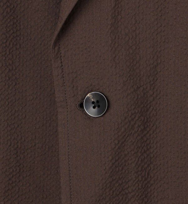 TOMORROWLAND MENS「コットンシアサッカー シングルブレステッド2Bジャケット」|テーラードジャケット|