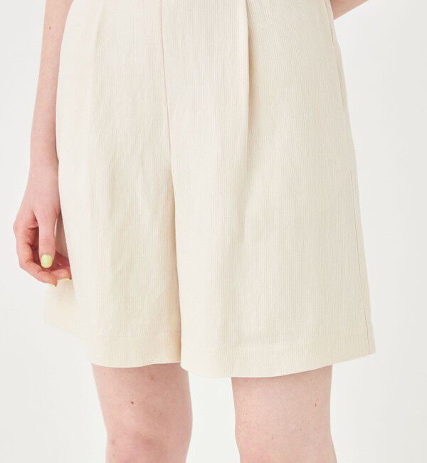 Ballsey「コードレーン タックキュロットパンツ」|キュロット|