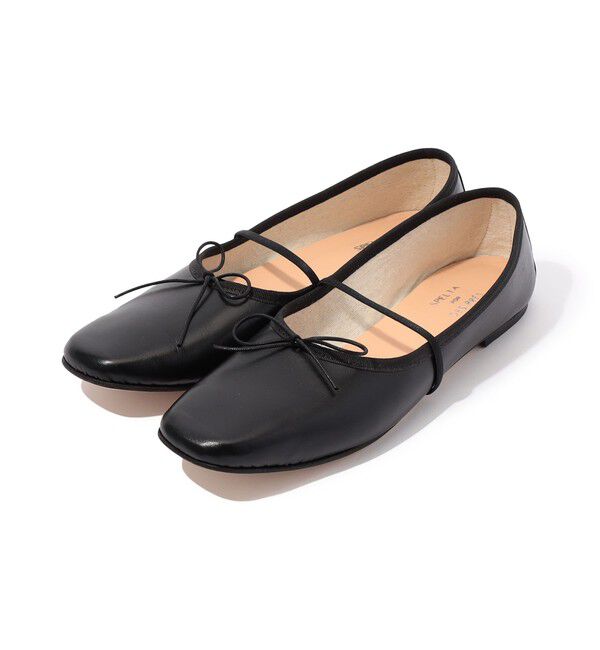 TOMORROWLAND GOODS「【別注】SPELTA IMMA ナッパレザー バレエシューズ」|バレエシューズ|19 ブラック