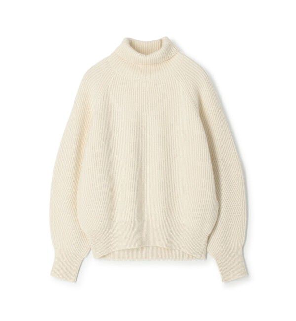 Ballsey「Cashmere Collection ハイネックプルオーバー」|ニット・セーター|11 ホワイト