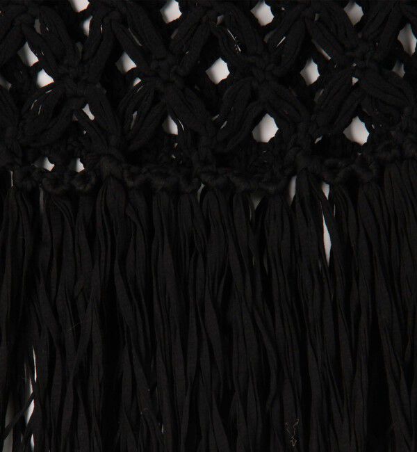 Edition「フリンジニット ノースリーブトップス」|ニット・セーター|