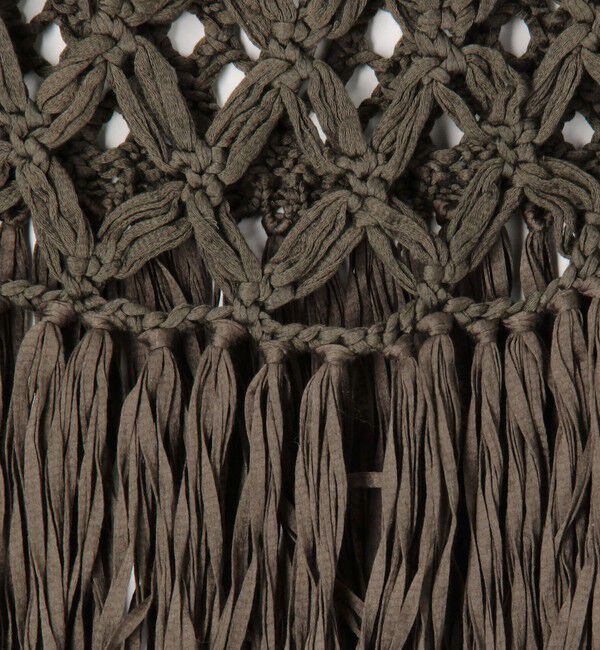 Edition「フリンジニット ノースリーブトップス」|ニット・セーター|