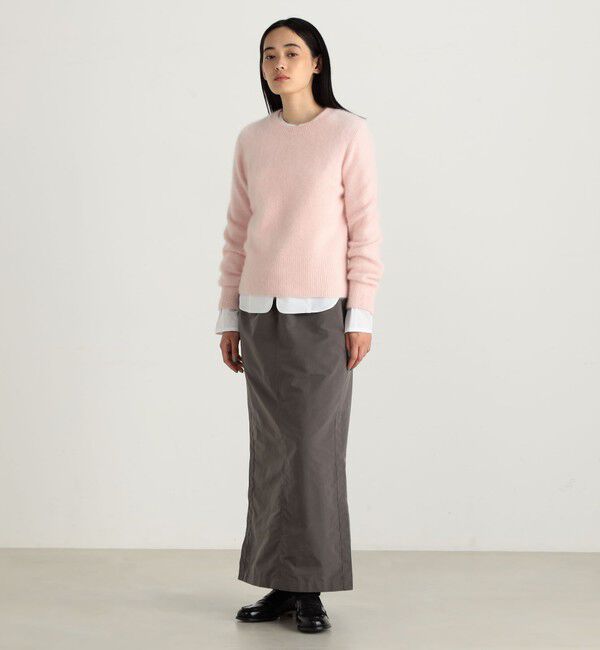 Edition「コンパクトツイル ジップシャツ」|シャツ・ブラウス|