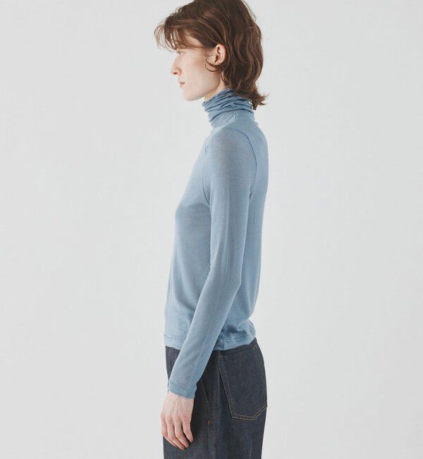 TOMORROWLAND GOODS「【一部別注】 V::ROOM シアータートルネック」|Tシャツ・カットソー|