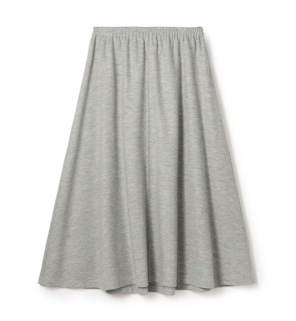 DES PRES「ニットコンビネーション ギャザーフレアスカート」|フレア|15 グレー