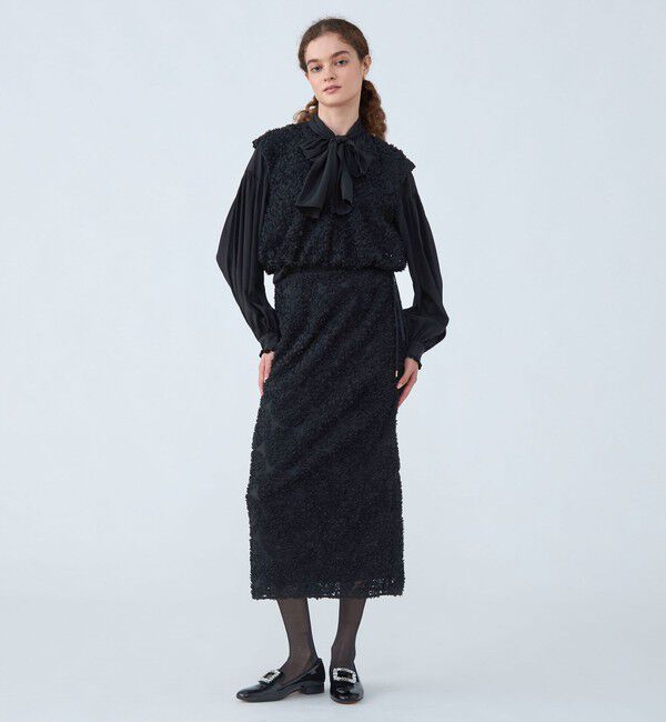 Ballsey「サークルフラワーチュール 2-wayミニトップス」|プルオーバー|