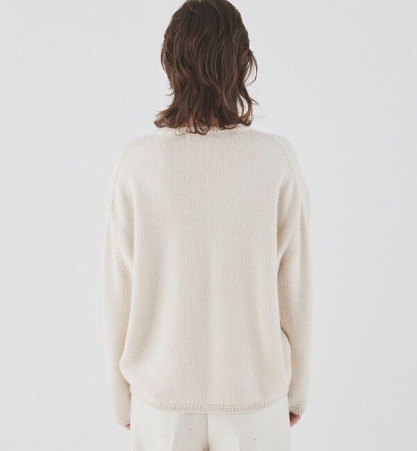 GALERIE VIE「ロイヤルベビーアルパカ クルーネックプルオーバー」|ニット・セーター|