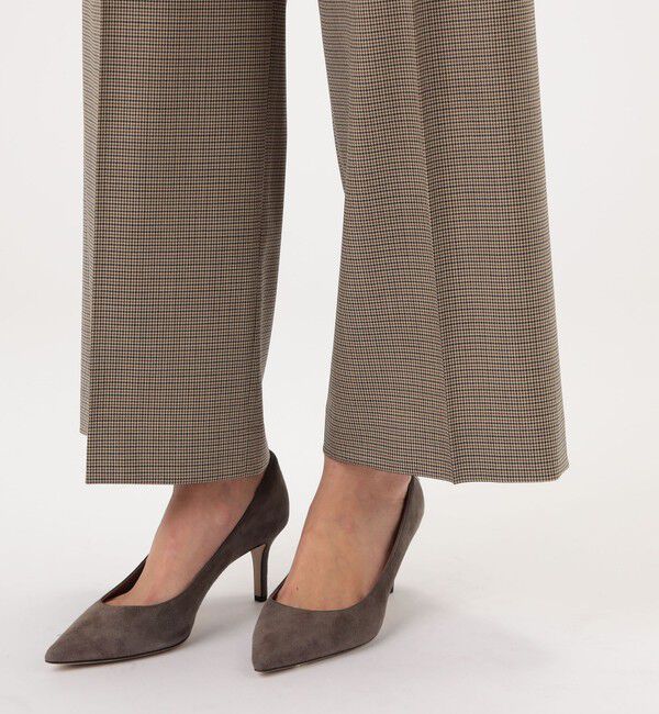 TOMORROWLAND collection「ブラウニーガンクラブチェック タックワイドパンツ」|その他|