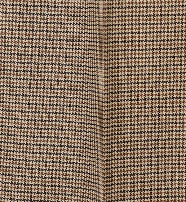 TOMORROWLAND collection「ブラウニーガンクラブチェック タックワイドパンツ」|その他|