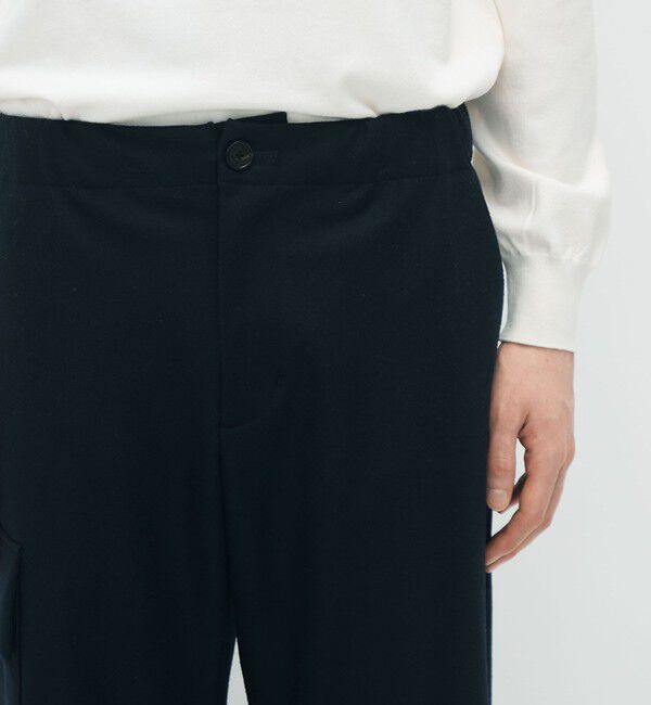 CABaN「CABaN ウールメルトンジャージ カーゴパンツ」|チノ|