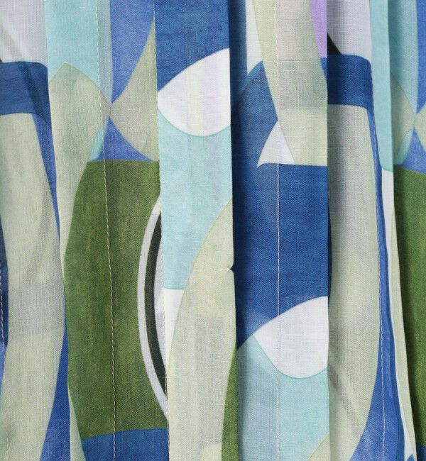 Ballsey「オプティカルプリント ボウタイブラウス」|シャツ・ブラウス|