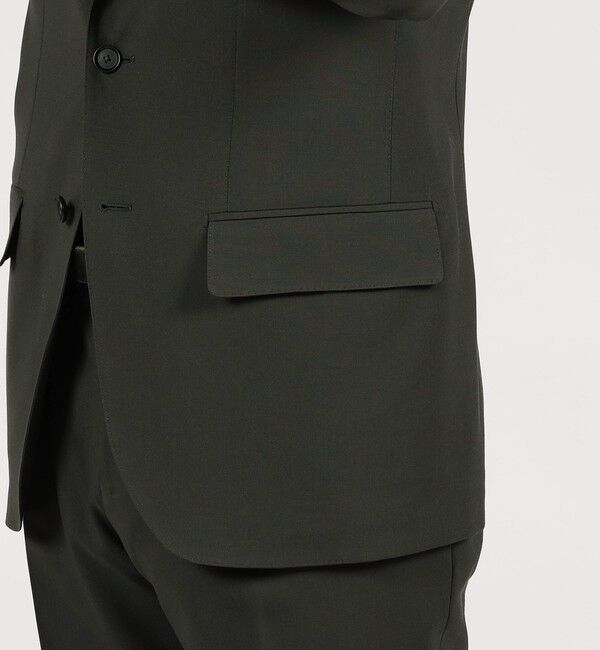 TOMORROWLAND MENS「Super130'sウール シングルブレステッド2Bジャケット DRAGO」|テーラードジャケット|